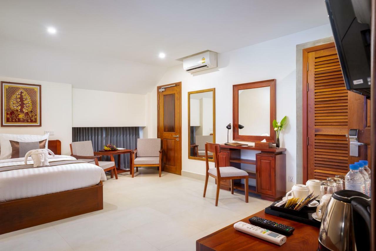 Mony Reach Angkor Hotel Ciudad de Siem Riep Exterior foto