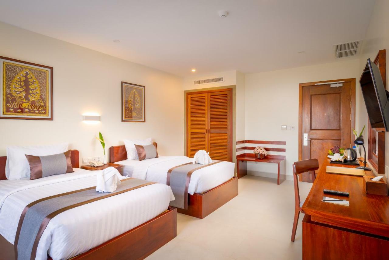 Mony Reach Angkor Hotel Ciudad de Siem Riep Exterior foto