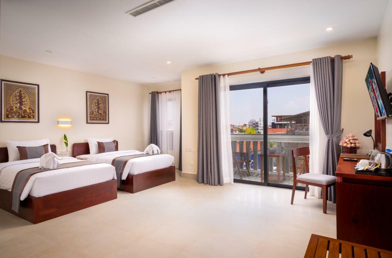 Mony Reach Angkor Hotel Ciudad de Siem Riep Exterior foto