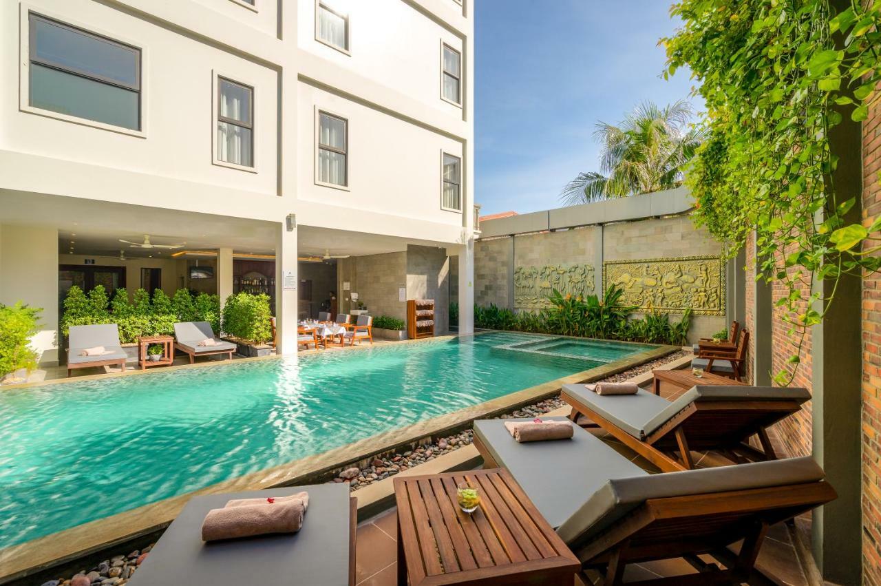 Mony Reach Angkor Hotel Ciudad de Siem Riep Exterior foto