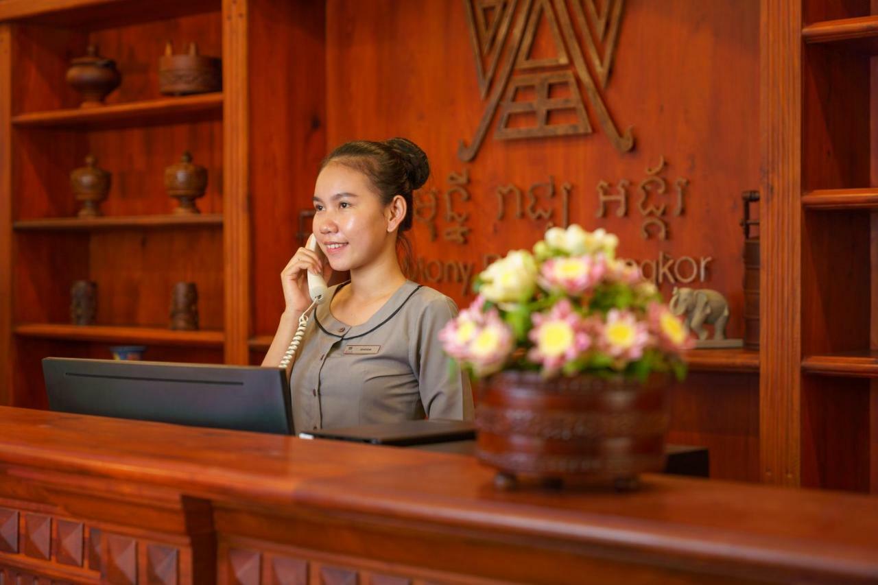 Mony Reach Angkor Hotel Ciudad de Siem Riep Exterior foto
